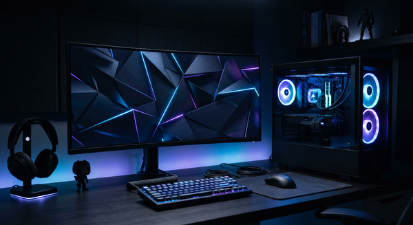 Best Prebuilt Gaming PC South Africa 2026 — Brutech Gaming PC Setup with RGB Lighting
