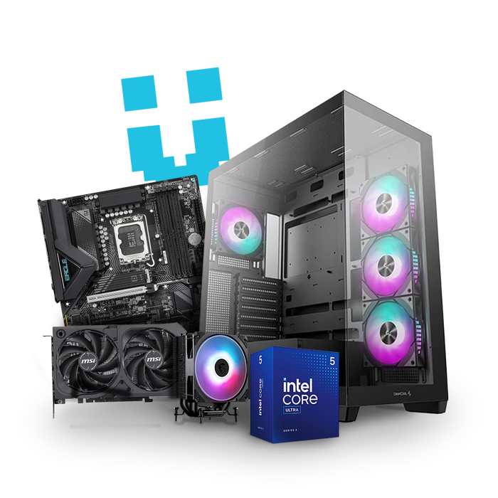 Brutech Common ZeroRAM Gaming PC – RTX 5050 8GB, Intel Core Ultra 5 225F, 
DeepCool CC560 ARGB – Bring Your Own DDR5 Gaming PC South Africa
