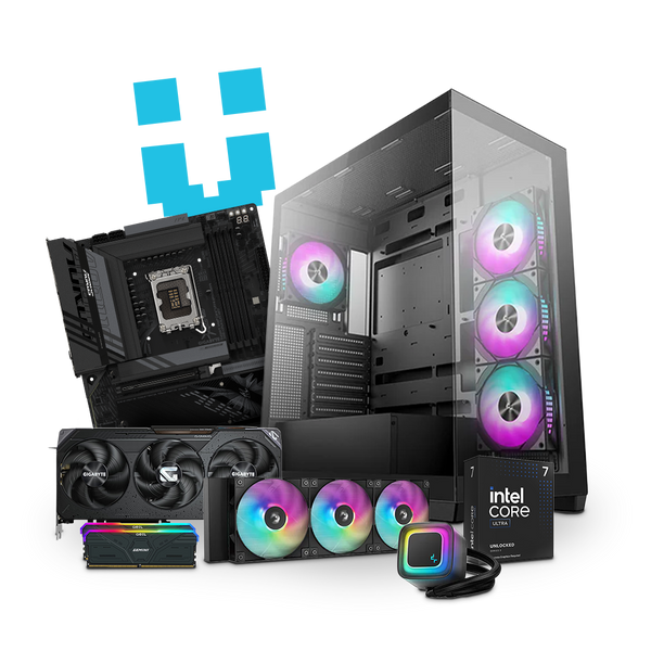 Brutech Divine Gaming PC – AMD RX 9070 XT 16GB, Intel Core Ultra 7 270K Plus – All AMD Gaming PC South Africa