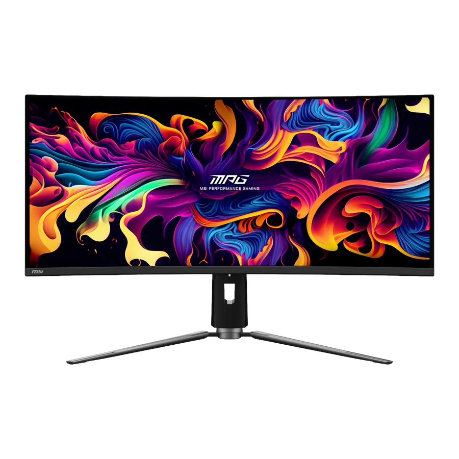 34" MSI MPG 341CQPX QD-OLED UWQHD 240Hz 0.03ms Curved Gaming Monitor