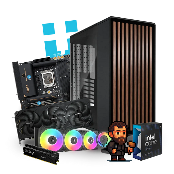 Brutech Michelangelo Professional Workstation – Quadro RTX 5000 
48GB ECC, Intel Core Ultra 9 285K, Fractal Design North – 
Flagship Professional Workstation South Africa