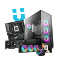 Brutech Mythic ZeroRAM Gaming PC – AMD RX 9070 XT 16GB, AMD 
Ryzen 7 9850X3D 3D V-Cache – Bring Your Own DDR5 3D VCache 
Gaming PC South Africa