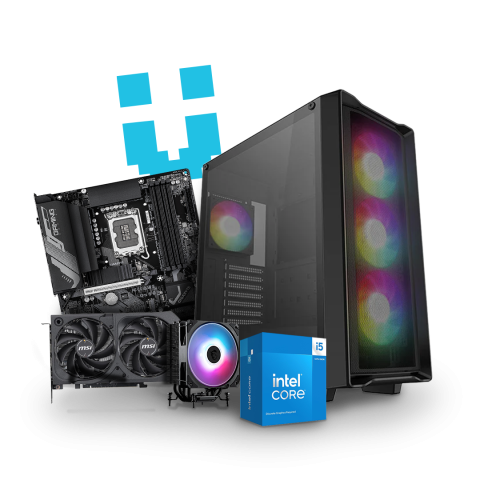 ZeroRAM Prebuilt Gaming PCs – Brutech BYO RAM Systems in South Africa 2 Brutech Common Core i5-14400F / RTX 5050 8GB ZeroRAM PC