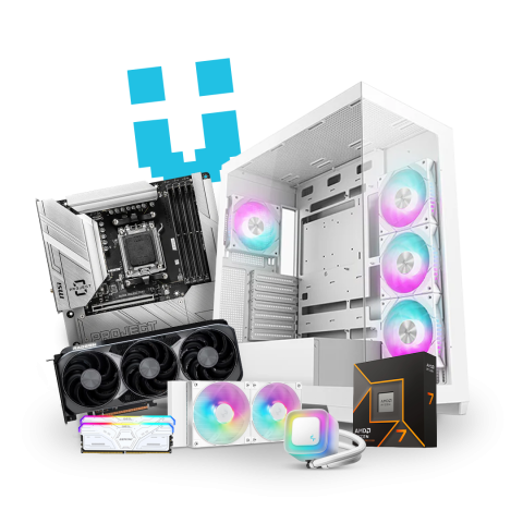 Invisio Rare Ryzen 7 9700X / RX 9070 16GB Gaming PC